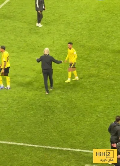 هاي كورة اخبار اليمن الان يتجاهل مصافحة خيسوس ويثير الغضب اخبار اليمن الان الحدث اليوم عاجل هاي كورة