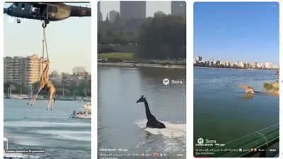 cnn عربي اخبار اليمن الان زرافة النيل وإنقاذها بمروحية الفيديو اخبار اليمن الان الحدث اليوم عاجل cnn عربي