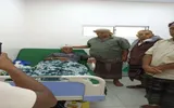 عرب تايم اخبار اليمن الان أركان اللواء صاعقة يطمئن العميد اخبار اليمن الان الحدث اليوم عاجل عرب تايم