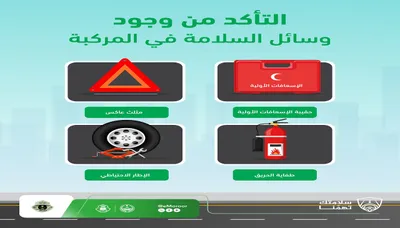 سبق اخبار اليمن الان سلامتك المرور المركبات بأدوات الطوارئ اخبار اليمن الان الحدث اليوم عاجل سبق