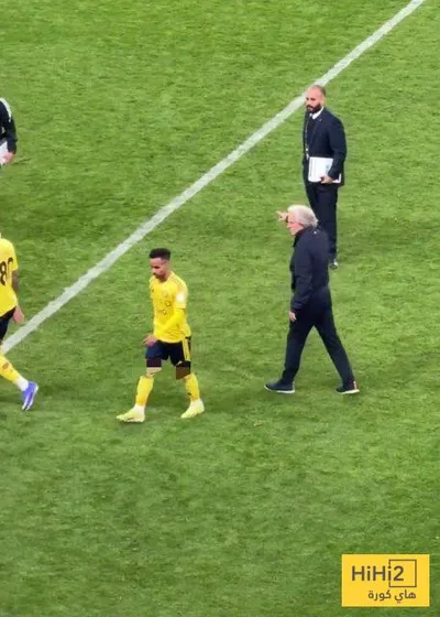 هاي كورة اخبار اليمن الان يتجاهل مصافحة خيسوس ويثير الغضب اخبار اليمن الان الحدث اليوم عاجل هاي كورة