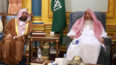 سبق اخبار اليمن الان المفتي يستقبل السديس الدينية الحرمين اخبار اليمن الان الحدث اليوم عاجل سبق