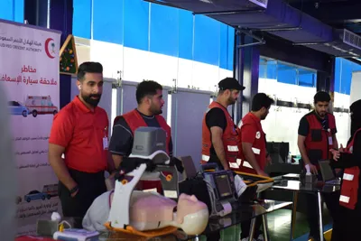 سبق اخبار اليمن الان الهلال الأحمر العالمي بفعاليات وتطوعية اخبار اليمن الان الحدث اليوم عاجل سبق