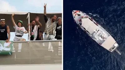 cnn عربي اخبار اليمن الان فلسطين ناشطون يبحرون محاولة الإسرائيلي  اخبار اليمن الان الحدث اليوم عاجل cnn عربي