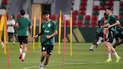 الجيل اخبار اليمن الان الأخضر يواصل استعداداته معسكره بالشرقية اخبار اليمن الان الحدث اليوم عاجل الجيل