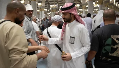 الجيل اخبار اليمن الان بالطيب والأدهان الفاخرة المسجد النبوي اخبار اليمن الان الحدث اليوم عاجل الجيل