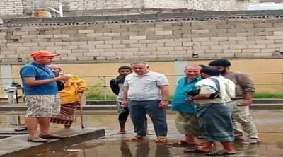 العاصفه نيوز اخبار اليمن الان المعلا يتفقد الأمطار الجاهزية المستمرة اخبار اليمن الان الحدث اليوم عاجل العاصفه نيوز