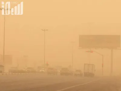 سبق اخبار اليمن الان الرؤية الأفقية وأتربة مثارة نجران اخبار اليمن الان الحدث اليوم عاجل سبق
