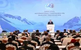 RT اخبار اليمن الان طاجيكستان استراتيجية لحماية الأنهار الجليدية اخبار اليمن الان الحدث اليوم عاجل RT