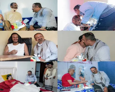 عرب تايم اخبار اليمن الان مسؤول زيارات للجرحى المقعدين منازلهم اخبار اليمن الان الحدث اليوم عاجل عرب تايم